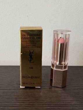 Brand New Candy Glow Lip Balm and Lancôme butterglow lipstick